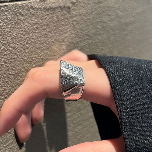 Bilandi-Bagues Géométriques En Métal Pour Femme, Bijoux Modernes, Tendance, Élégant, Tempérament, Argent, Résine Verte, Doigt, Nouveau, 2022