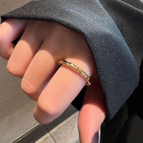 Bilandi-Bagues Géométriques En Métal Pour Femme, Bijoux Modernes, Tendance, Élégant, Tempérament, Argent, Résine Verte, Doigt, Nouveau, 2022