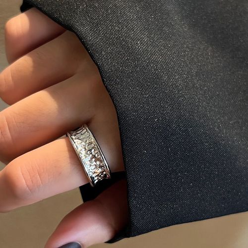 Bilandi-Bagues Géométriques En Métal Pour Femme, Bijoux Modernes, Tendance, Élégant, Tempérament, Argent, Résine Verte, Doigt, Nouveau, 2022