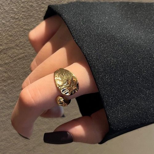 Bilandi-Bagues Géométriques En Métal Pour Femme, Bijoux Modernes, Tendance, Élégant, Tempérament, Argent, Résine Verte, Doigt, Nouveau, 2022