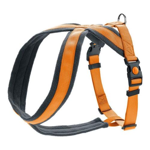 Harnais Pour Chien Hunter London Comfort 57-70 Cm Orange Taille M