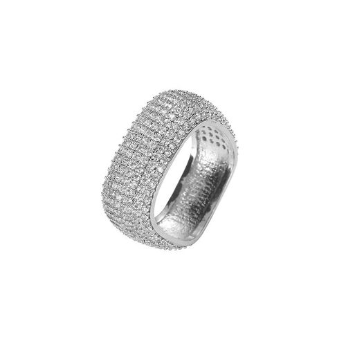 Bague Pour Hommes Et Femmes, En Argent 2022, Zircone Cubique Entièrement Glacée, Bague De Fiançailles, Bijoux De Charme, Cadeaux