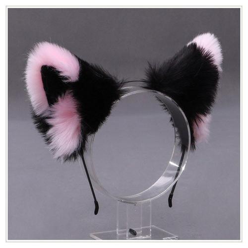 Bandeau De Cheveux D'oreille De Chat En Peluche Kawaii, Vêtements De Sauna, Cosplay Lolita, Accessoires De Cheveux De Renard Animal Mignon, Costume De Fête Pour Fille, Accessoire De Haute Qualité