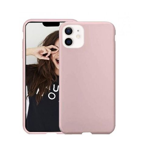 Jaym Classic - Coque De Protection Pour Téléphone Portable - Microfibre - Compatibilité Avec Magsafe - Silicone De Qualité Supérieure - Sable Rose - Pour Apple Iphone 14 Plus