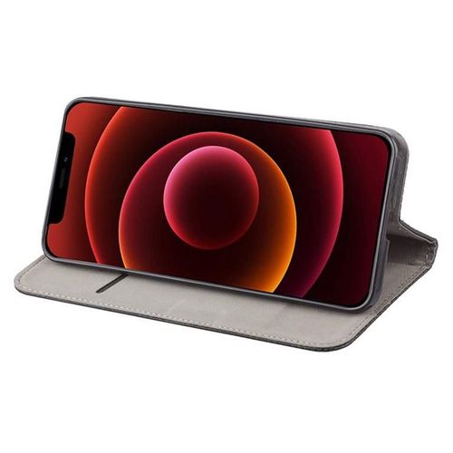 Jaym - Étui À Rabat Pour Téléphone Portable - Magnétique, Support - Faux Cuir Polyuréthane - Noir - Pour Apple Iphone 11