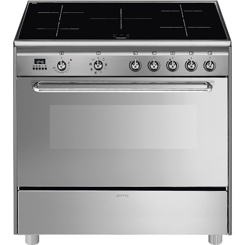 Cuisinière à induction 90 cm SMEG SCD90IMX9-1