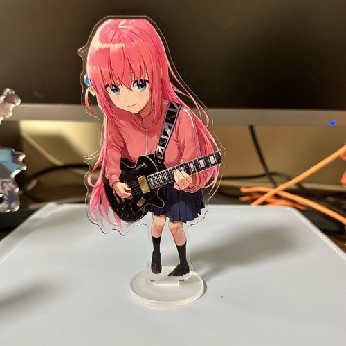 Support De Figurine Bocchi The Rock, Cosplay Goto, Hitori, Ijichi, Nijika, Yamada Ryo, Kita, Modèle Acrylique, Décor De Bureau, Signe Debout
