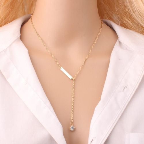 Collier Pendentif Double Cuir Chevelu D'érable Pour Femme, Bijoux De Bureau Mignons, Vente En Gros, Nouveau, 2019