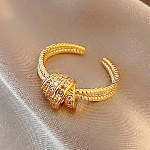 Bague Ouverte Pour Filles, Anneau Ajustable, Nouveau Tempérament, Filet Sauvage, Rouge, Super Fée, Cristal, Steampunk, 2021