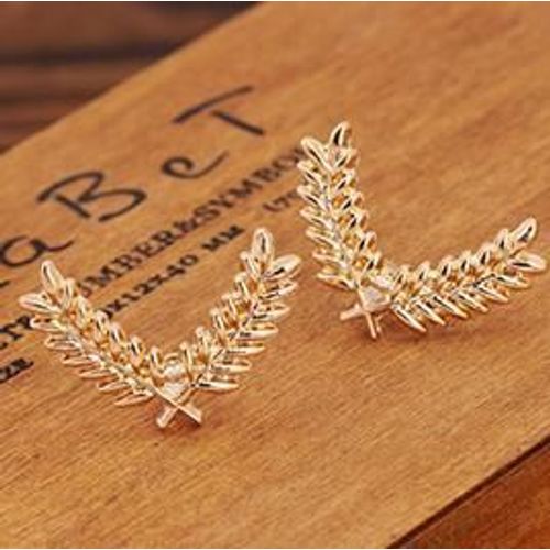 Broche En Forme D'oreille De Blé Pour Femmes, Cadeau De Noël, Petite Broche Rouge, Nouveau Tempérament, Vente De Vêtements Pour Femmes, 2021