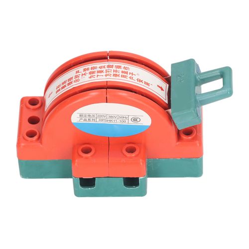 Interrupteur à couteau à 2 pôles, interrupteur de déconnexion à Double jet, interrupteur de charge électrique avec anneaux de fixation 220V 380V