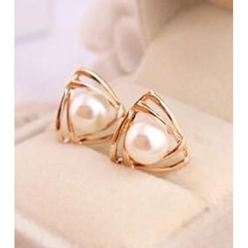 Boucles D'oreilles En Forme De Feuille De Cerisier Rouge, Nouveau Produit Coréen À La Mode, Jolies Perles En Strass, Bijoux Pour Femmes, Cadeau