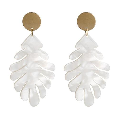 Boucles D'oreilles En Acrylique Pour Femme, Plaque En Acétate, Cuir Chevelu Léopard, Tempérament Exagéré, Doux, Mode Féminine, Nouveau Produit, Vente En Gros