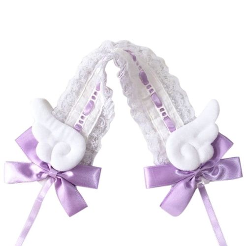 Femmes Bandeaux De Cheveux Lolitas Dentelle Chapeaux Mignon Cheveux Accessoires Cosplay Bandeau Dropship
