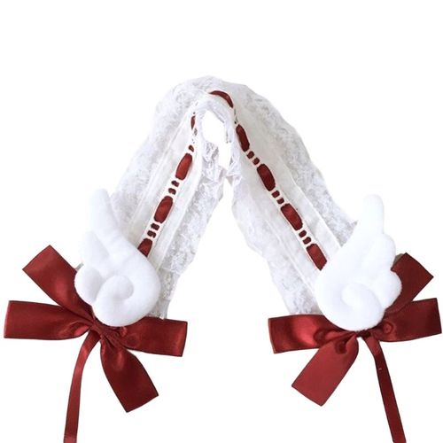 Femmes Bandeaux De Cheveux Lolitas Dentelle Chapeaux Mignon Cheveux Accessoires Cosplay Bandeau Dropship