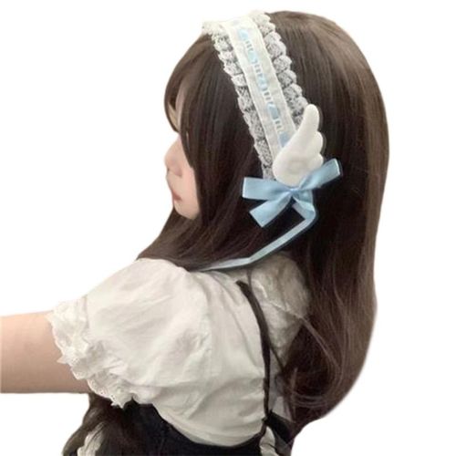 Femmes Bandeaux De Cheveux Lolitas Dentelle Chapeaux Mignon Cheveux Accessoires Cosplay Bandeau Dropship