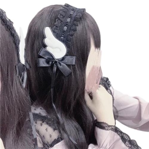 Femmes Bandeaux De Cheveux Lolitas Dentelle Chapeaux Mignon Cheveux Accessoires Cosplay Bandeau Dropship