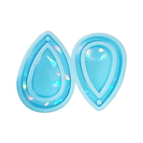 Plusieurs Types Lumière Ombre Résine Moulage Silicone Moule Femme Porte-Clés Décoratif Pendentif Boucles D'oreilles Moule Pour