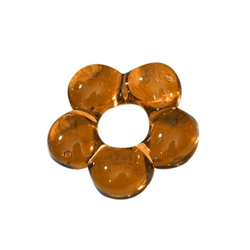 Fleur À Trous Simples, Ornement En Verre, Pour Bricolage, Artisanat Décoré, Collier, Bracelet, Bijoux, Livraison Directe