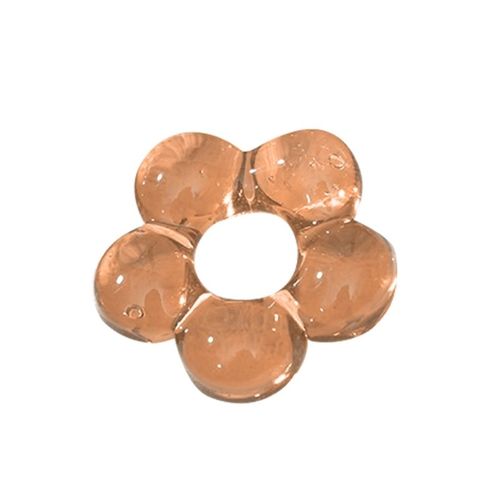 Fleur À Trous Simples, Ornement En Verre, Pour Bricolage, Artisanat Décoré, Collier, Bracelet, Bijoux, Livraison Directe