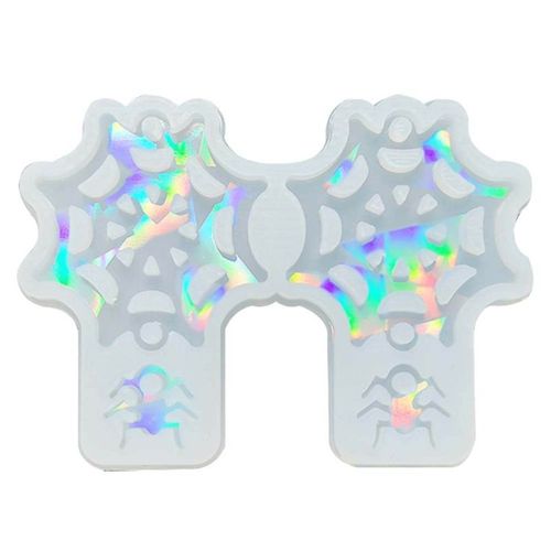 Pendentif Unique Moule En Silicone Moules En Résine Époxy Moules En Silicone En Forme De Toile D'araignée Pour Bijoux Artisanat