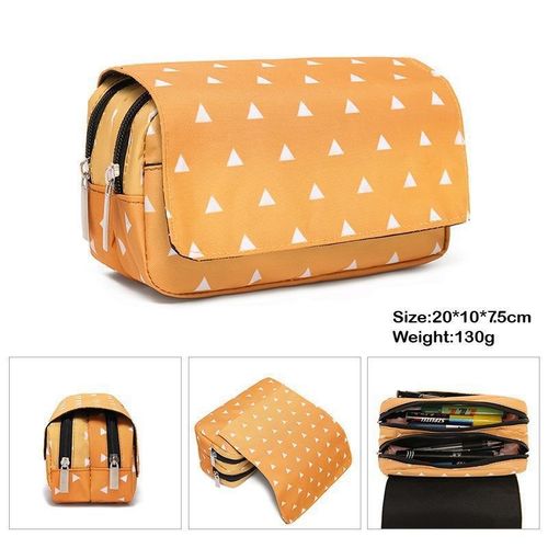 Trousse À Crayons Anime Demon Slayer, Cosplay Kimetsu No Yaiba Tanjirou Giyuuzipper, Sac De Rangement Pour Étudiant, Portefeuille, Cadeau De Saison S?