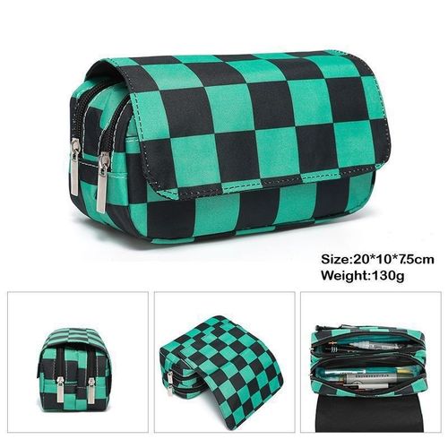 Trousse À Crayons Anime Demon Slayer, Cosplay Kimetsu No Yaiba Tanjirou Giyuuzipper, Sac De Rangement Pour Étudiant, Portefeuille, Cadeau De Saison S?