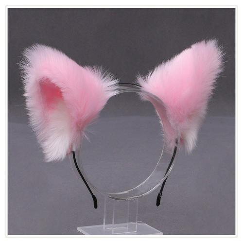 Bandeau De Cheveux D'oreille De Chat En Peluche Kawaii, Vêtements De Sauna, Cosplay Lolita, Accessoires De Cheveux De Renard Animal Mignon, Costume De Fête Pour Fille, Accessoire De Haute Qualité