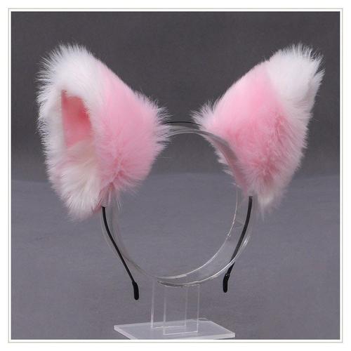 Bandeau De Cheveux D'oreille De Chat En Peluche Kawaii, Vêtements De Sauna, Cosplay Lolita, Accessoires De Cheveux De Renard Animal Mignon, Costume De Fête Pour Fille, Accessoire De Haute Qualité