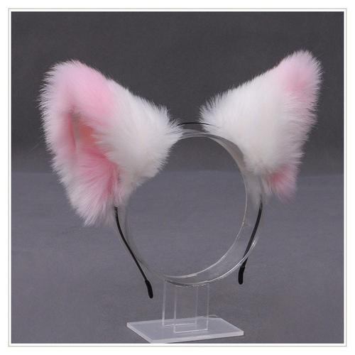 Bandeau De Cheveux D'oreille De Chat En Peluche Kawaii, Vêtements De Sauna, Cosplay Lolita, Accessoires De Cheveux De Renard Animal Mignon, Costume De Fête Pour Fille, Accessoire De Haute Qualité