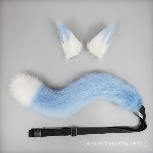 Pince À Cheveux Animal En Peluche Faite À La Main, Queue Trempée, Renard, Oreille De Chat, Vêtements De Sauna, Cosplay Lolita, Fête De Fille, Ensemble Kawaii, Accessoires De Costume