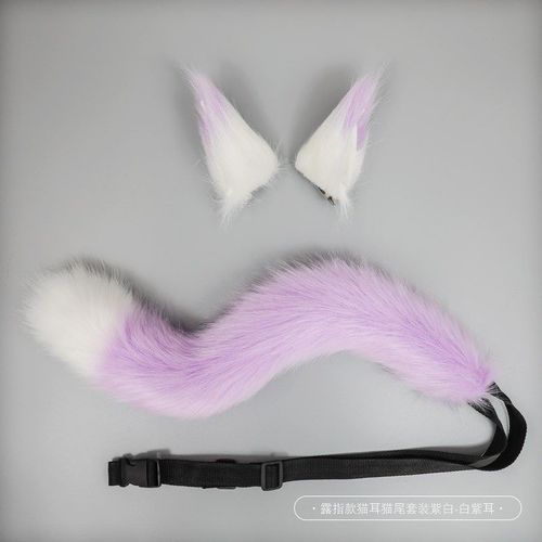 Pince À Cheveux Animal En Peluche Faite À La Main, Queue Trempée, Renard, Oreille De Chat, Vêtements De Sauna, Cosplay Lolita, Fête De Fille, Ensemble Kawaii, Accessoires De Costume