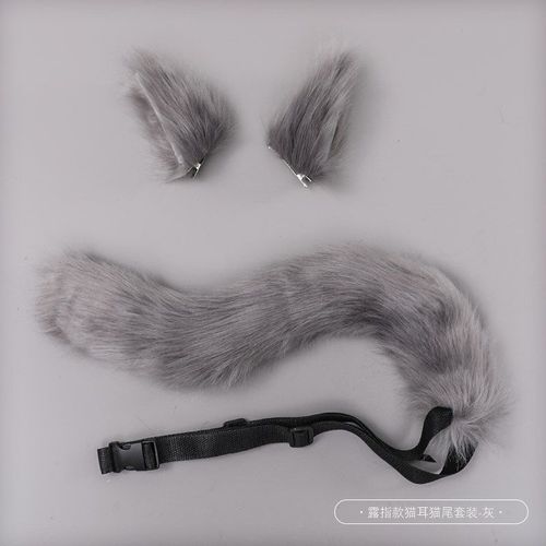 Pince À Cheveux Animal En Peluche Faite À La Main, Queue Trempée, Renard, Oreille De Chat, Vêtements De Sauna, Cosplay Lolita, Fête De Fille, Ensemble Kawaii, Accessoires De Costume