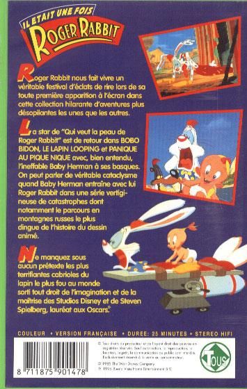 Il Etait Une Fois Roger Rabbit Vhs Rakuten