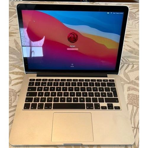 Apple MacBook Pro Retina mi-2014 - 13" Intel Core i5 - 2.6 Ghz - Ram 16 Go - SSD 512 Go