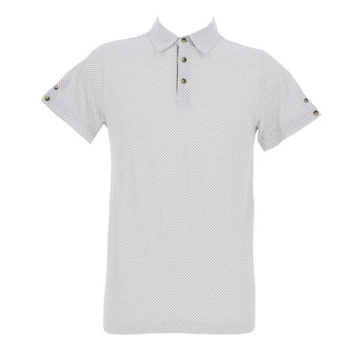 Polo Manches Courtes Deeluxe Rainleso Po M M+ Blanc S