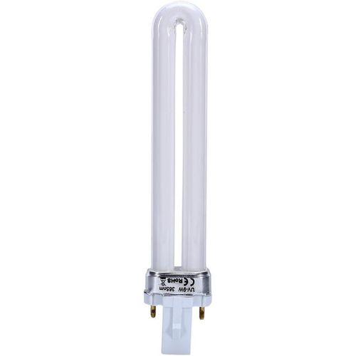 Ampoule De Sèche-Cheveux À Ongles,Ampoule De Type U,Lampe Professionnelle Inoffensive,Solidifier Rapidement Tous Les Gels Pour L'Atelier De Salon De Ongles Pour L'Outil Domestique 9W