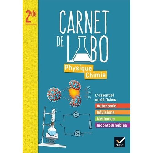 Physique Chimie 2nde - Carnet De Labo