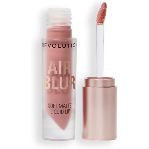 Revolution Air Blur Rouge À Lèvres Liquide Mat-Couleur Longue Tenue-Vegan & Cruelty-Free-Chauffeur Nude-3.5ml 
