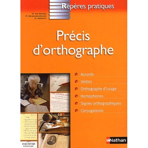 Précis D'orthographe