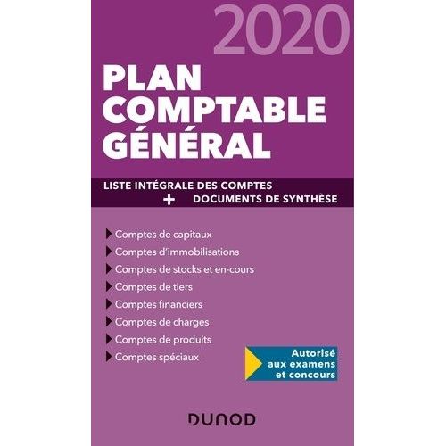Plan Comptable Général - Liste Intégrale Des Comptes + Documents De Synthèse