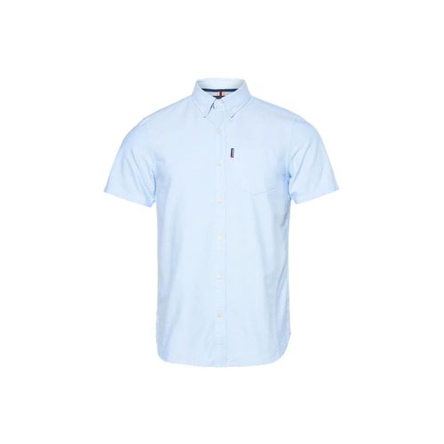 Chemise Superdry Oxford Homme Bleu