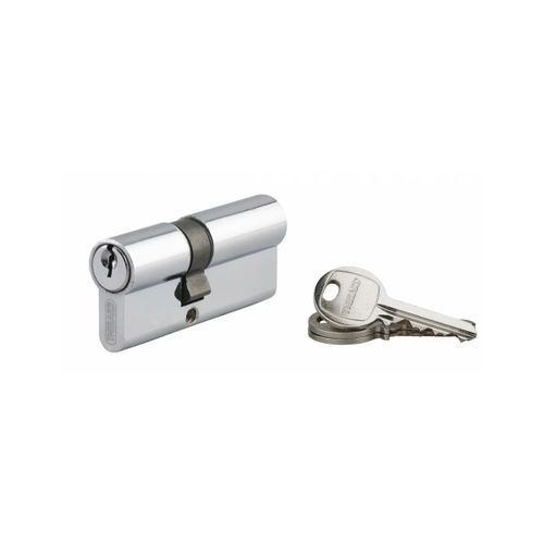 Cylindre de serrure à clé crantée Ecopro nickelé - 30 x 40 - Varié - THIRARD - 00007278