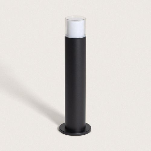 Balise Extérieure En Saillie Sur Pied 50cm Aluminium Docker Noir