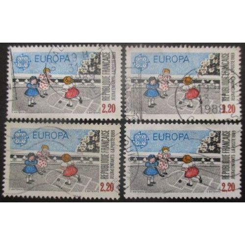 France N°2584 X 4 Oblitéré
