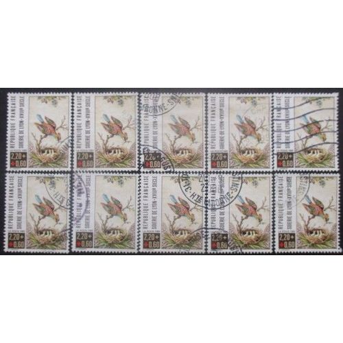 France N°2612a X 12 Dentelé 13,50 X 13 Oblitéré