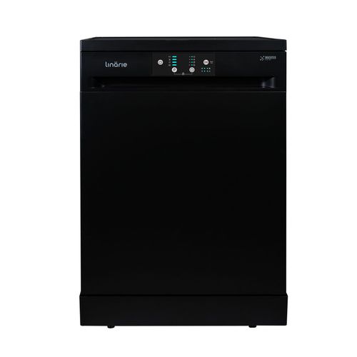 Lave-Vaisselle Linarie Limas LFDW1446DFSB 14 couverts 46dB Noir Pose libre