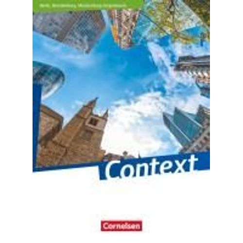 Context- Berlin/Brandenburg/Mecklenburg-Vorpommern. Schülerbuch