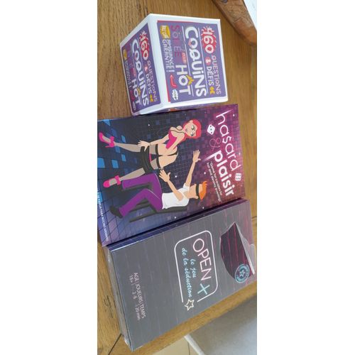 3 X Jeux Coquins - Solar, Wqlnash & Topi-Games