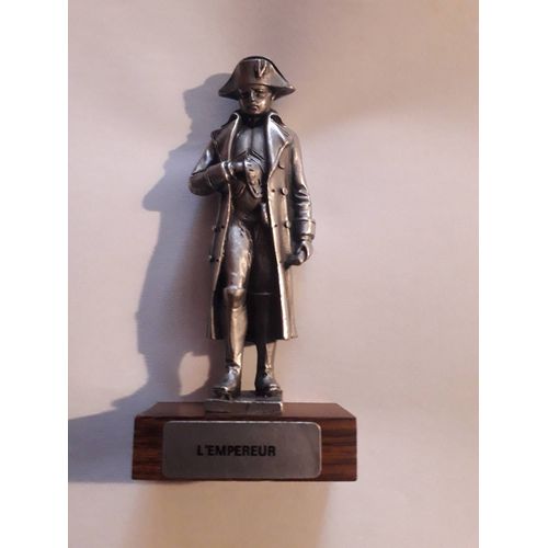 Napoléon 1er - L'empereur - Statuette Les Étains Du Prince , Ciselé Main - Signé Bachet